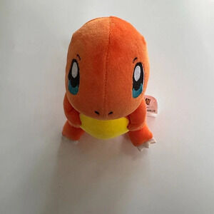 Pokemon 10" CHARMANDER Plushie Plush Toy  1997‎ genuine EUC